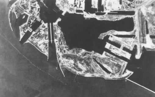 Vista a&eacute;rea de Wilhelmshaven